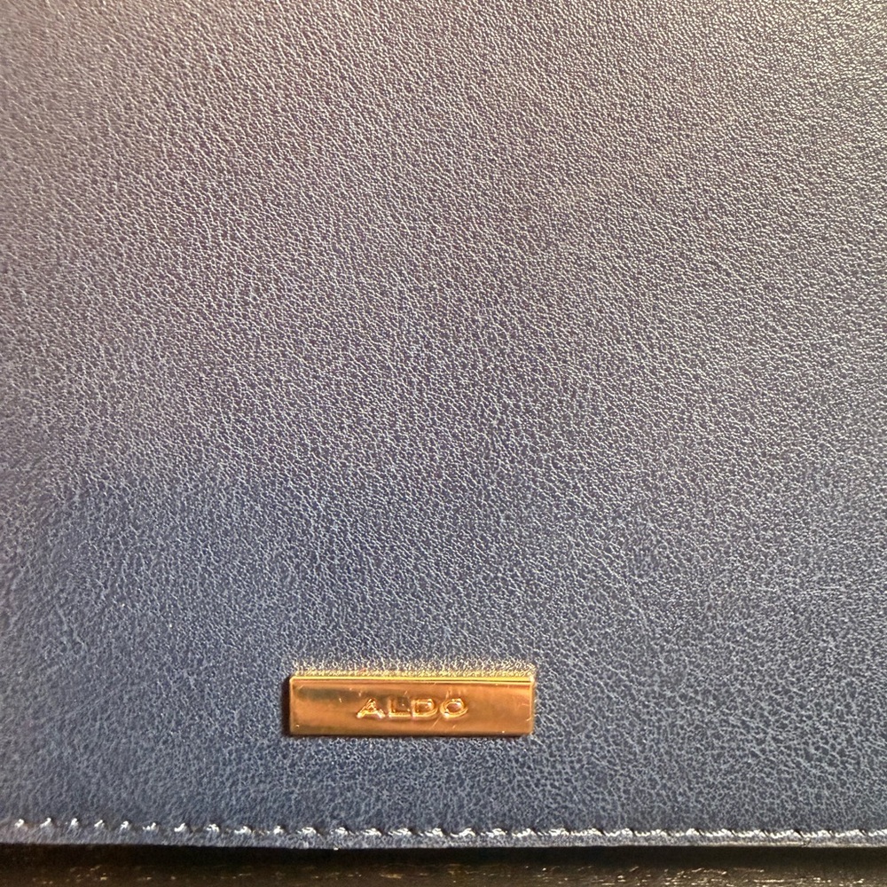 Aldo Navy and Red Striped Mini Bag - Picture 4 of 9